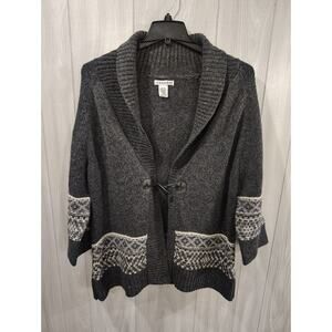 Women's Hannah Wool Blend Cardigan Sweater Size XL Office Business Warm Winter